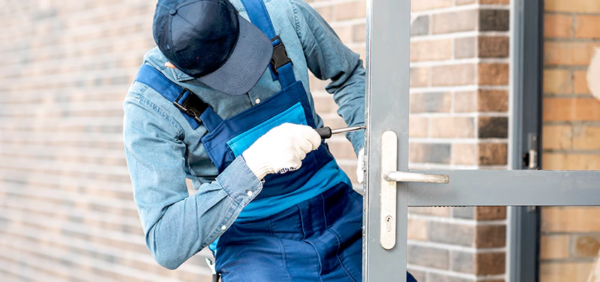 Pivot Storefront Door Locks Installation in North Highlands, California
