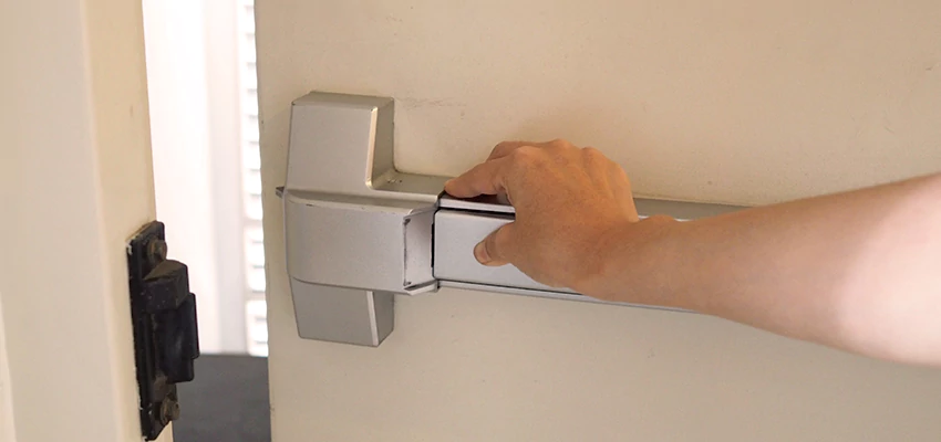 Roller Gate Panic Bar Installation in North Highlands, California